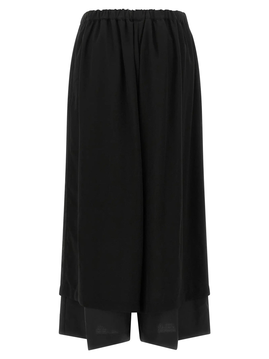 Comme Des Garçons Sample Sale | Comme Des Garçons Black Wool Casual Pants - | Designer outlet
