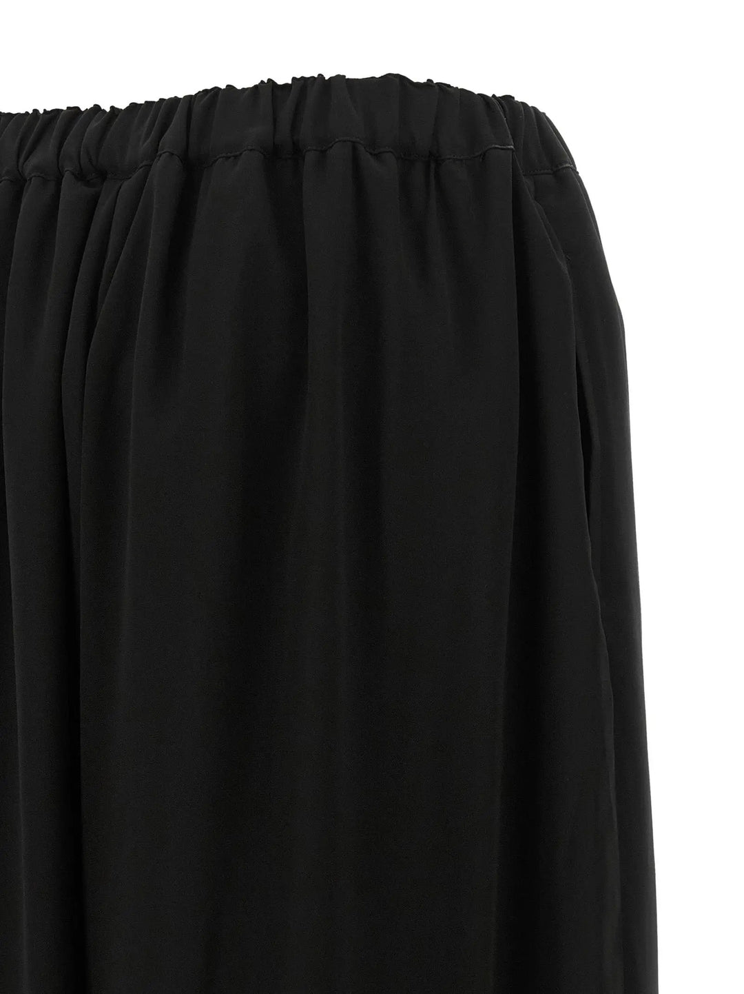 Comme Des Garçons Sample Sale | Comme Des Garçons Black Wool Casual Pants - | Designer outlet