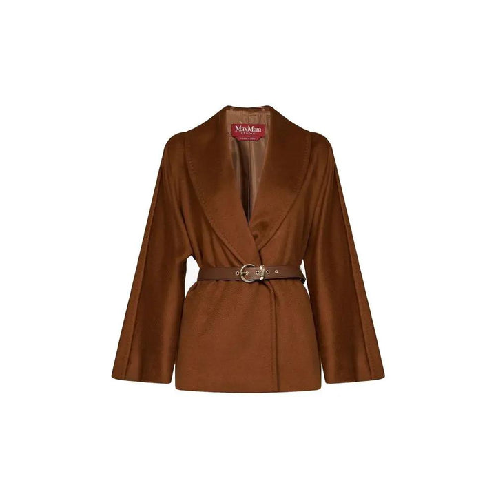 Max Mara Sample Sale | Max Mara Brown Virgin Wool Jacket - | Designer outlet