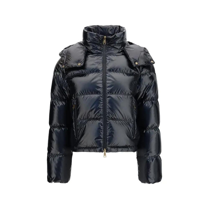 Moncler Sample Sale | Moncler Black Goose Down Full-Length Jacket - | Designer outlet