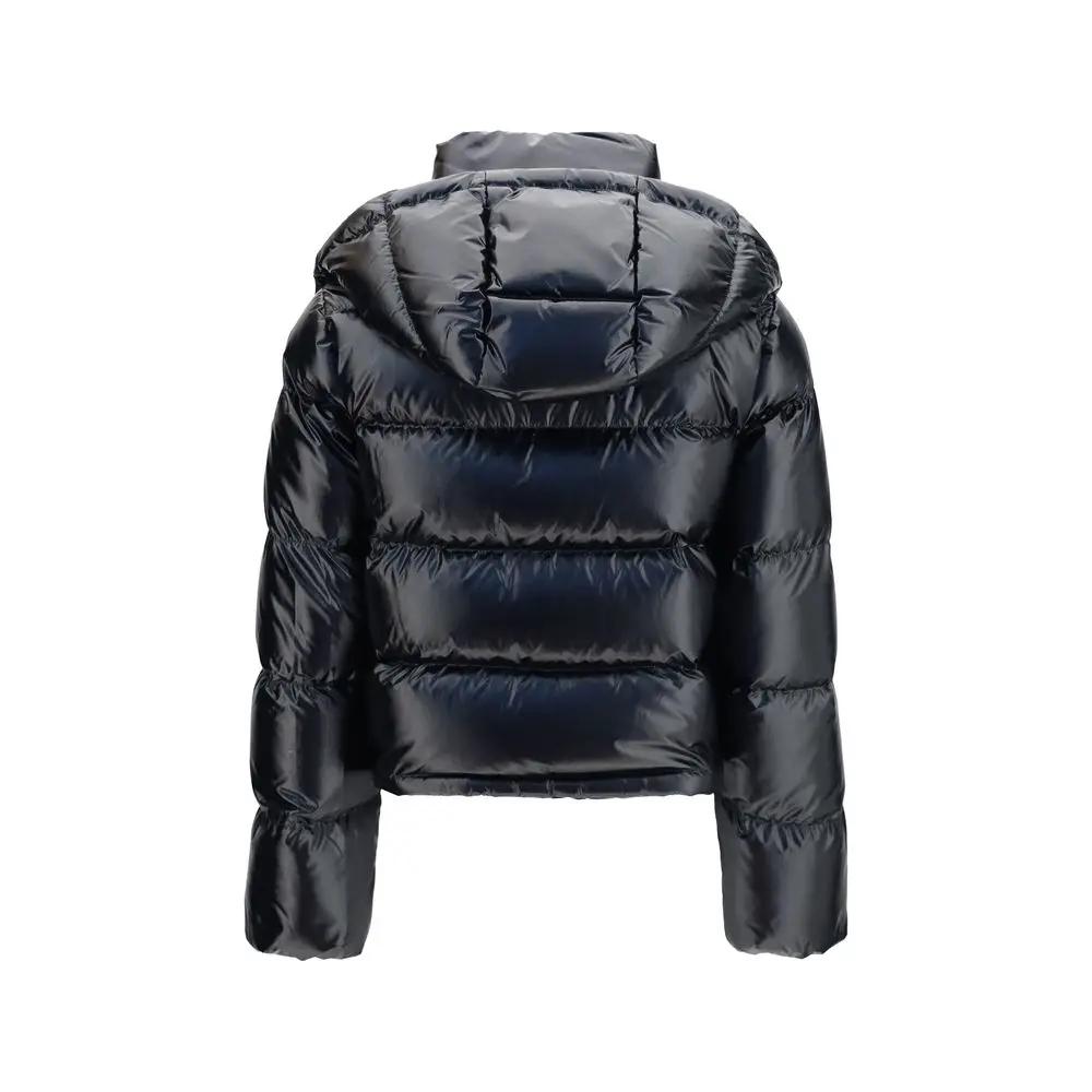 Moncler Sample Sale | Moncler Black Goose Down Full-Length Jacket - | Designer outlet
