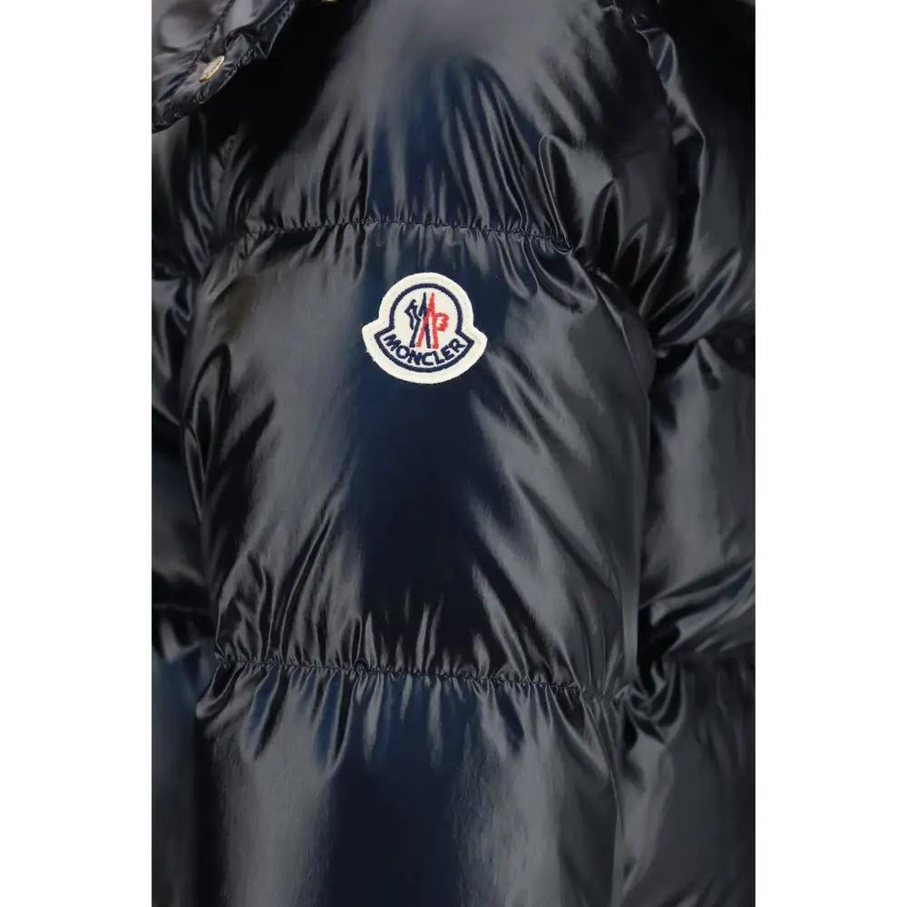 Moncler Sample Sale | Moncler Black Goose Down Full-Length Jacket - | Designer outlet