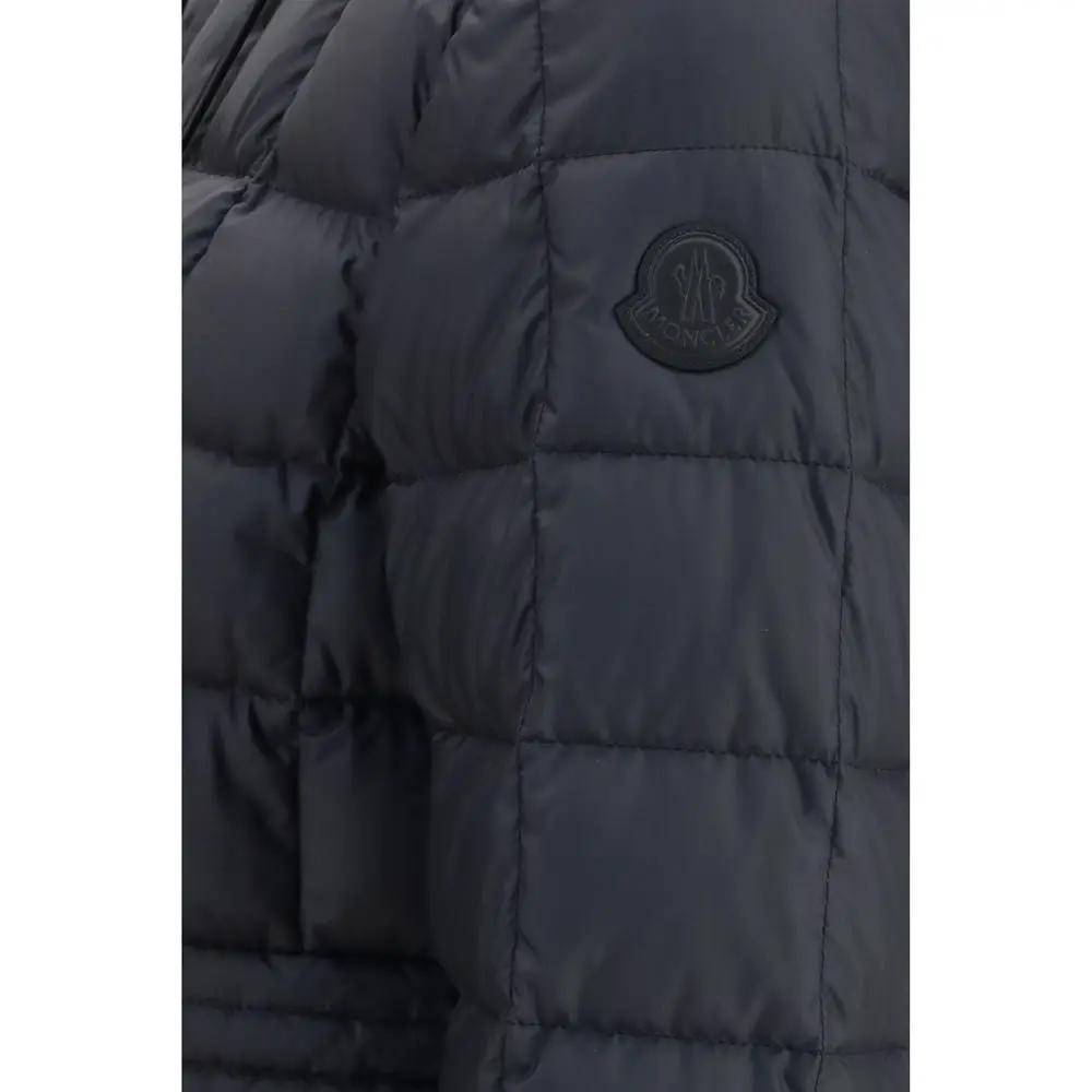 Moncler Sample Sale | Moncler Black Polyester Full-Length Jacket - | Designer outlet