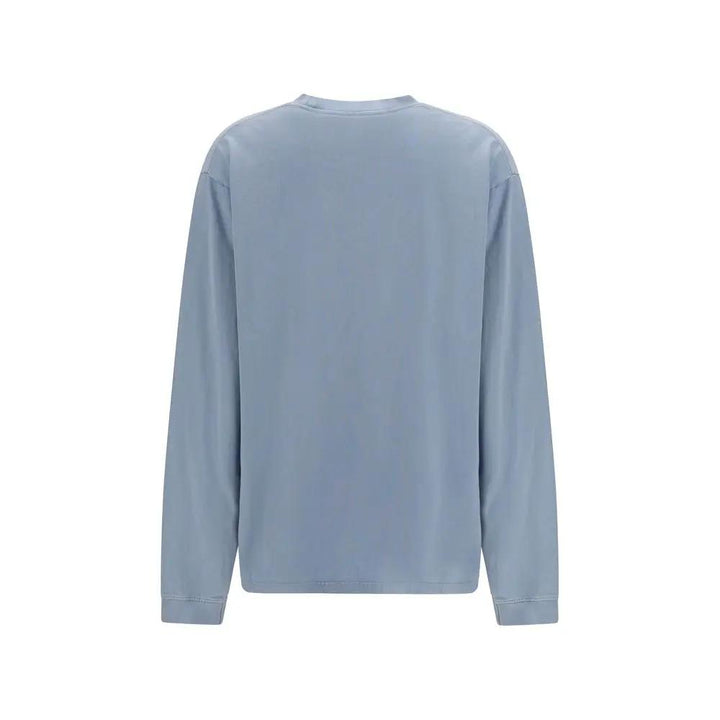 Alexander Wang Sample Sale | Alexander Wang Blue Cotton Long Sleeve T-Shirt - | Designer outlet