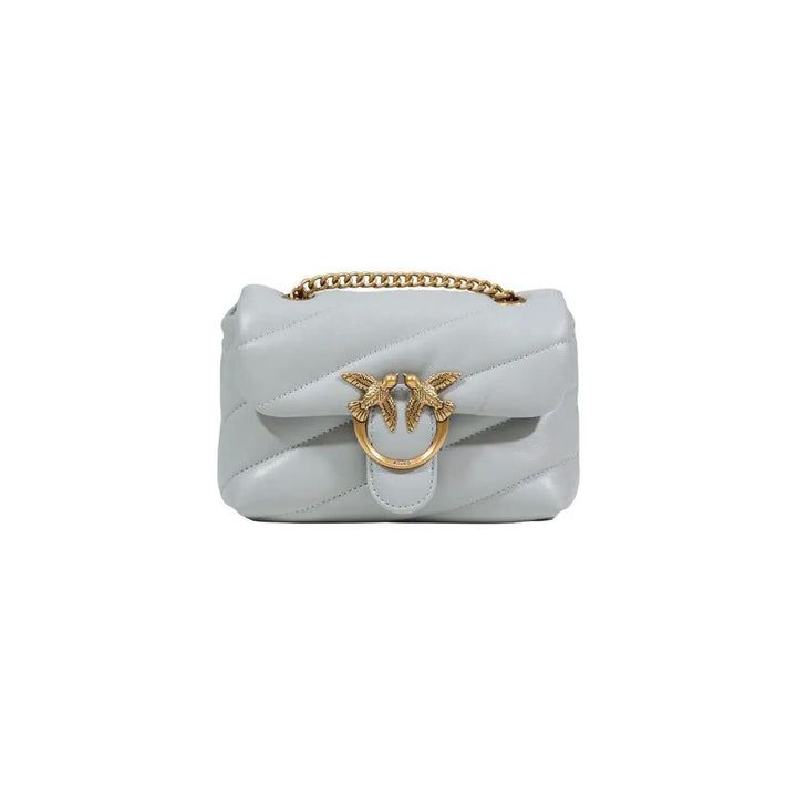 PINKO Sample Sale | PINKO Gray Leather Handbag - | Designer outlet