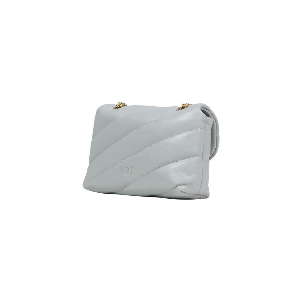 PINKO Sample Sale | PINKO Gray Leather Handbag - | Designer outlet