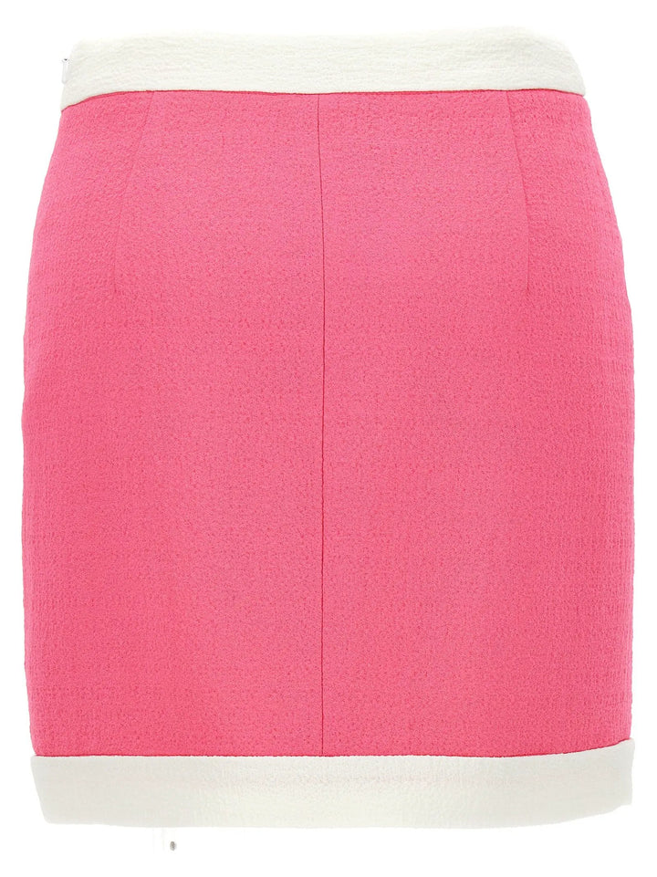 Moschino Sample Sale | Moschino Multicolor Viscose Long Skirt - | Designer outlet