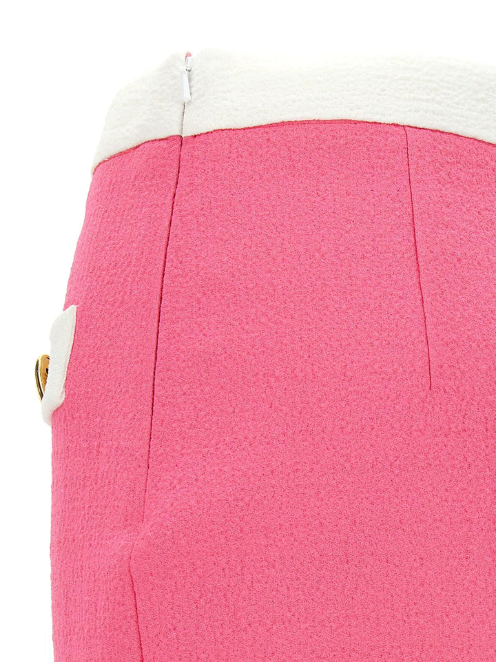 Moschino Sample Sale | Moschino Multicolor Viscose Long Skirt - | Designer outlet