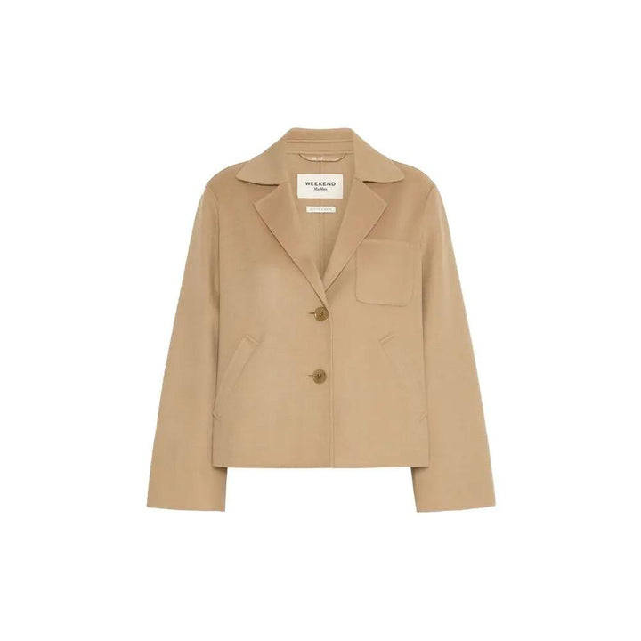 Max Mara Sample Sale | Max Mara Brown Polyamide Full-Length Jacket - | Designer outlet