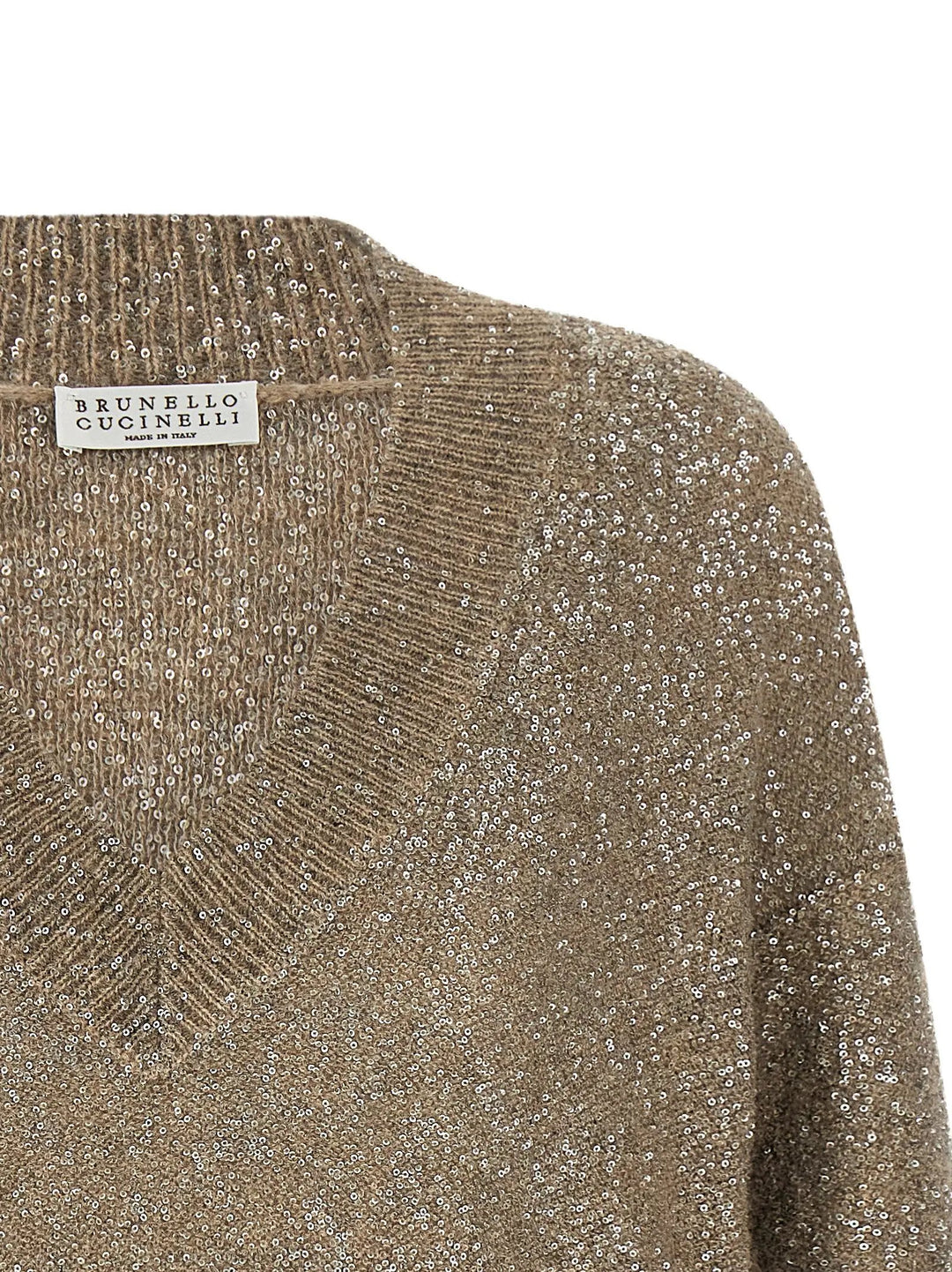 Brunello Cucinelli Sample Sale | Brunello Cucinelli Beige Polyamide Cardigan - | Designer outlet