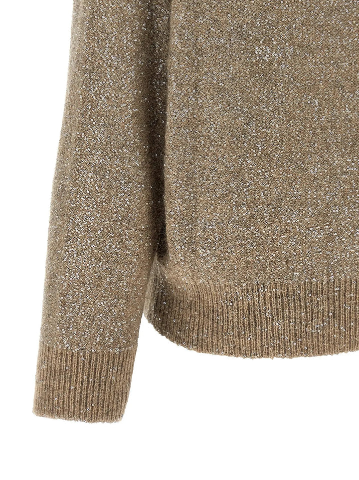 Brunello Cucinelli Sample Sale | Brunello Cucinelli Beige Polyamide Cardigan - | Designer outlet