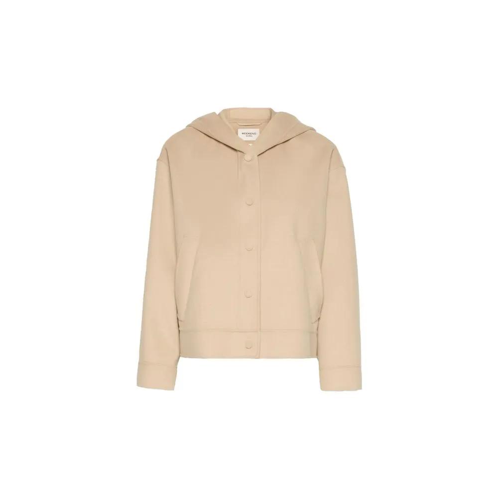 Max Mara Sample Sale | Max Mara Beige Polyamide Jacket - | Designer outlet