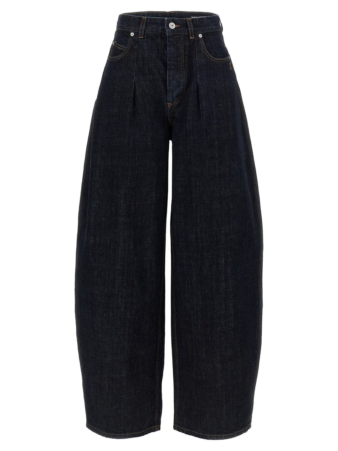Jacquemus Sample Sale | Jacquemus Blue Cotton High-Waisted Jean - | Designer outlet