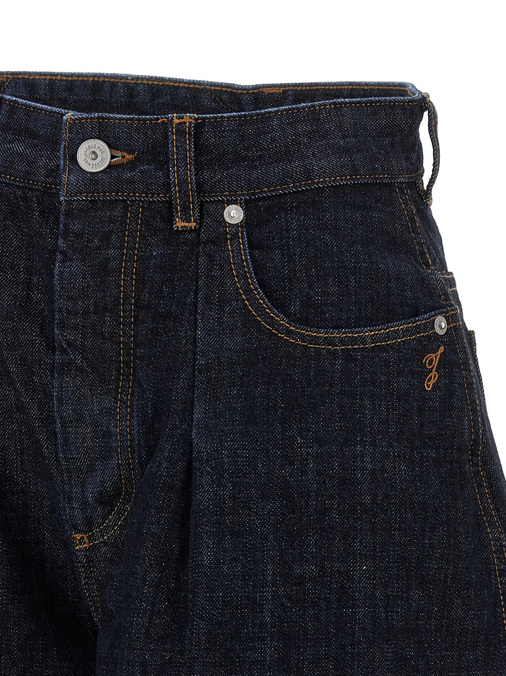 Jacquemus Sample Sale | Jacquemus Blue Cotton High-Waisted Jean - | Designer outlet