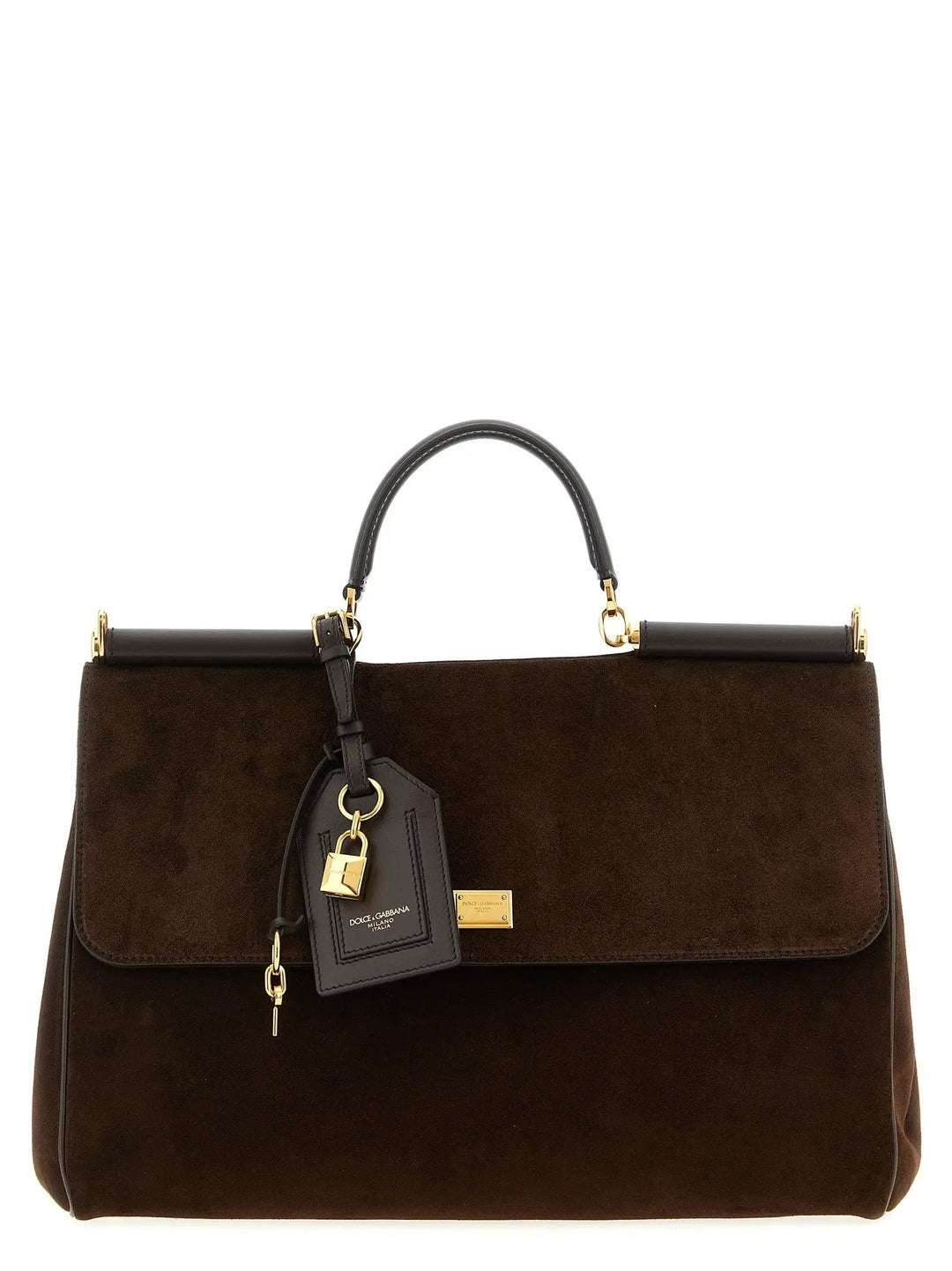 Dolce & Gabbana Sample Sale | Dolce & Gabbana Brown Pvc Handbag - | Designer outlet