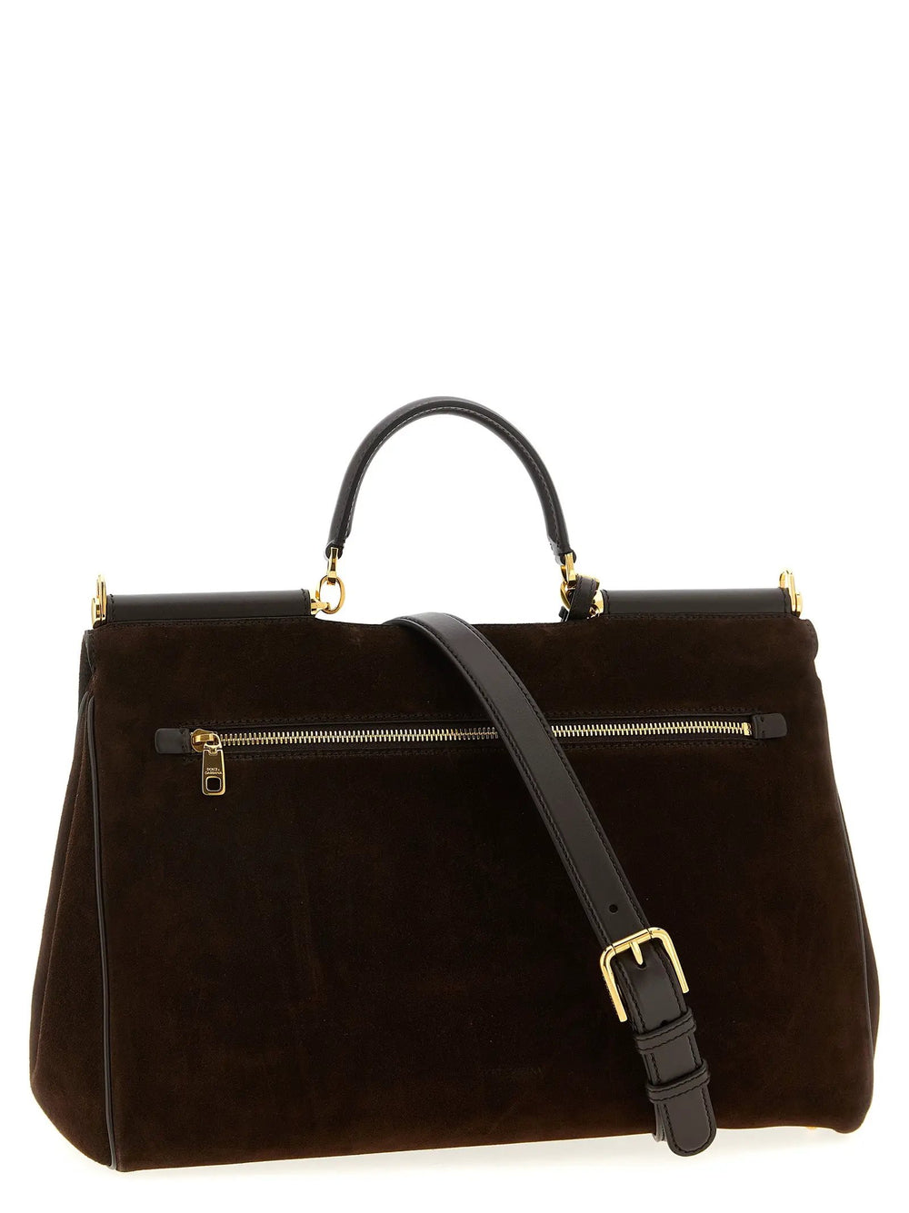 Dolce & Gabbana Sample Sale | Dolce & Gabbana Brown Pvc Handbag - | Designer outlet