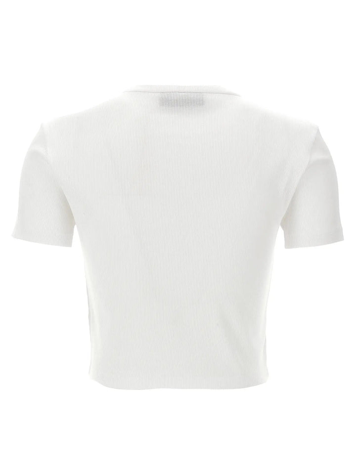 Fendi Sample Sale | Fendi White Cotton T-Shirt - | Designer outlet