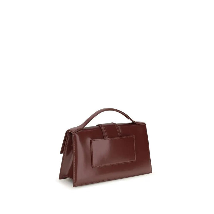 Jacquemus Sample Sale | Jacquemus Bordeaux Calf Leather Bos Taurus Shoulder Bag - | Designer outlet