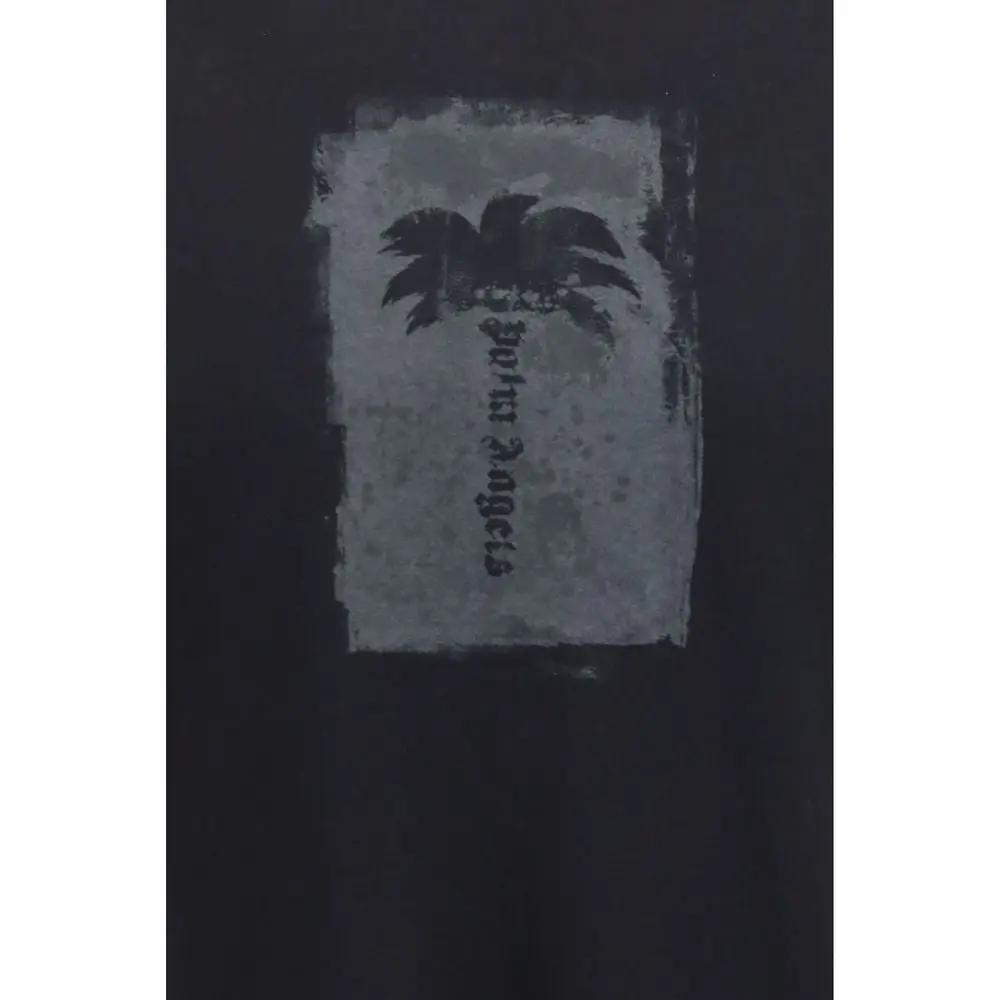 Palm Angels Sample Sale | Palm Angels Black Cotton T-Shirt - | Designer outlet
