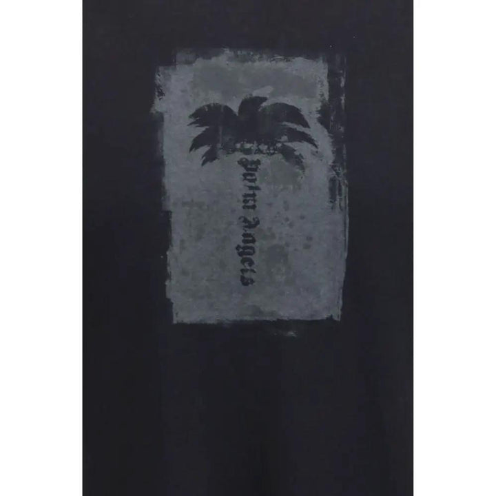 Palm Angels Sample Sale | Palm Angels Black Cotton T-Shirt - | Designer outlet