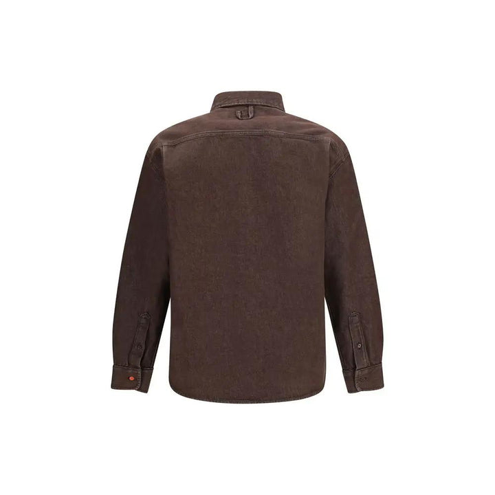 Jacquemus Sample Sale | Jacquemus Brown Denim Shirt - | Designer outlet