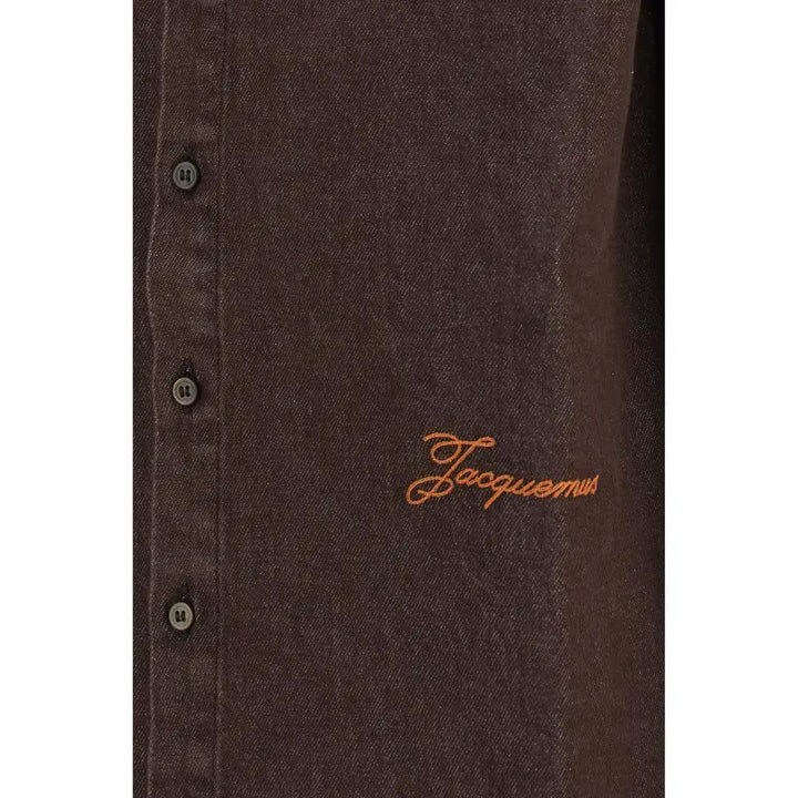 Jacquemus Sample Sale | Jacquemus Brown Denim Shirt - | Designer outlet