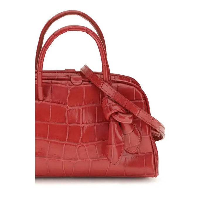 Jacquemus Sample Sale | Jacquemus Red Calf Leather Bos Taurus Shoulder Bag - | Designer outlet