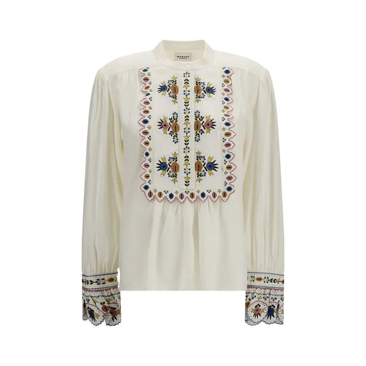 Isabel Marant Étoile Sample Sale | Isabel Marant Étoile White Viscose Shirt - | Designer outlet