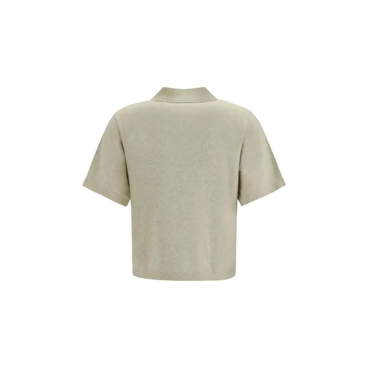 Isabel Marant Étoile Sample Sale | Isabel Marant Étoile Gray Cotton Polo Shirt - | Designer outlet