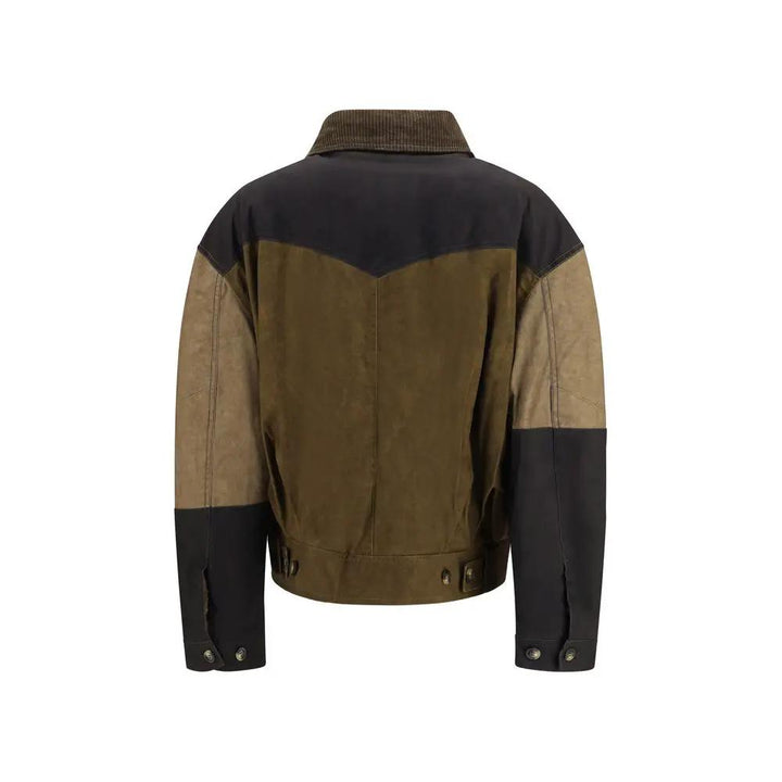 Isabel Marant Étoile Sample Sale | Isabel Marant Étoile Bicolor Cotton Denim Jacket - | Designer outlet