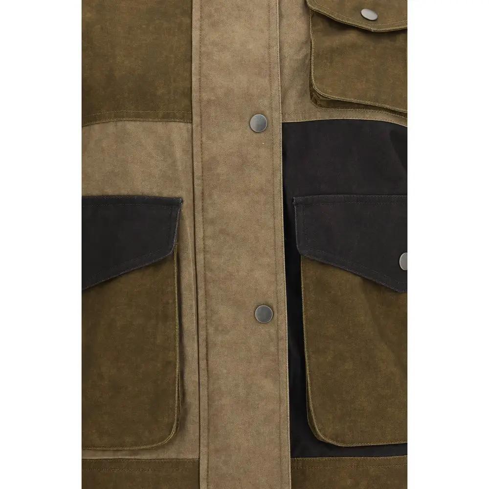 Isabel Marant Étoile Sample Sale | Isabel Marant Étoile Bicolor Cotton Denim Jacket - | Designer outlet