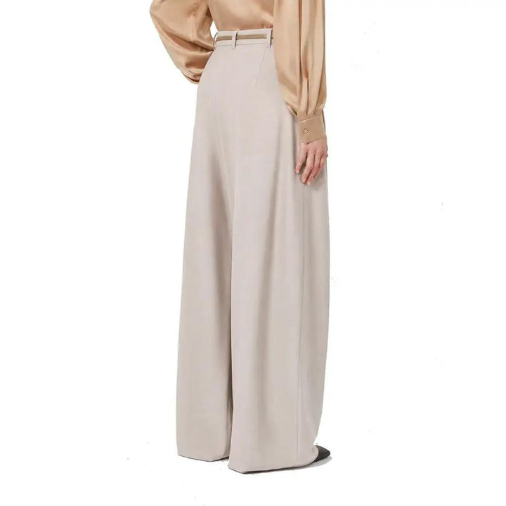 Max Mara Sample Sale | Max Mara Beige Elastane Casual Pants - | Designer outlet