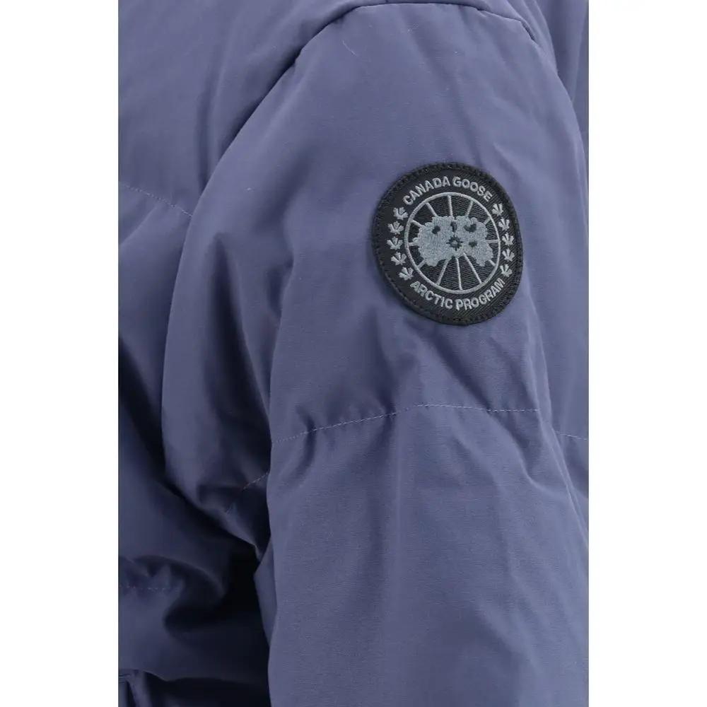 Canada Goose Sample Sale | Canada Goose Blue Recycled Polyester Full-Length Jacket - | Designer outlet