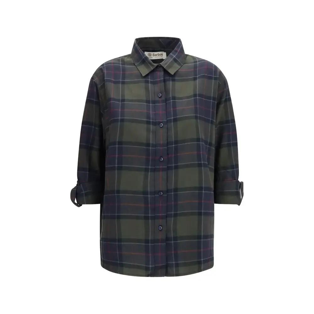 Barbour Sample Sale | Barbour Brown Cotton Shirt - | Designer outlet