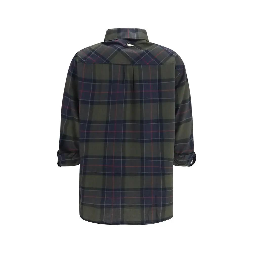 Barbour Sample Sale | Barbour Brown Cotton Shirt - | Designer outlet