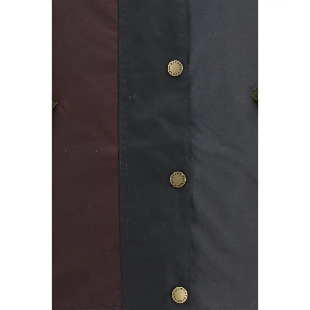 Barbour Sample Sale | Barbour Blue Cotton Full-Length Jacket - | Designer outlet