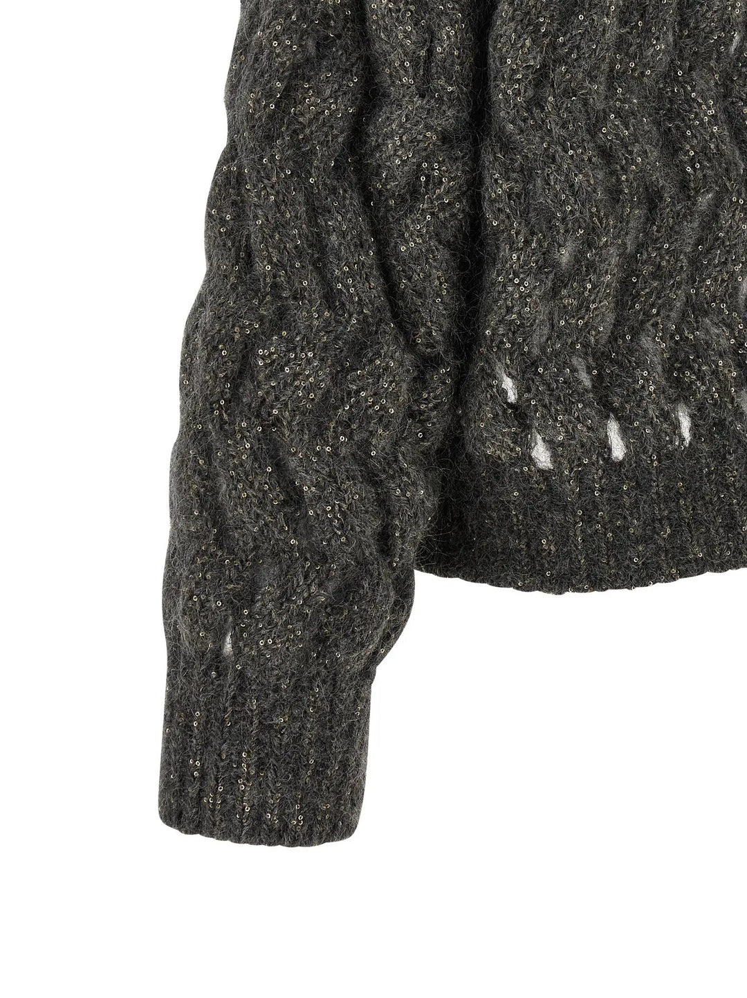 Brunello Cucinelli Sample Sale | Brunello Cucinelli Gray Wool Cardigan - | Designer outlet