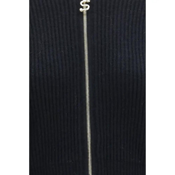 Max Mara Sample Sale | Max Mara Black Wool Oves Aries Cardigan - | Designer outlet