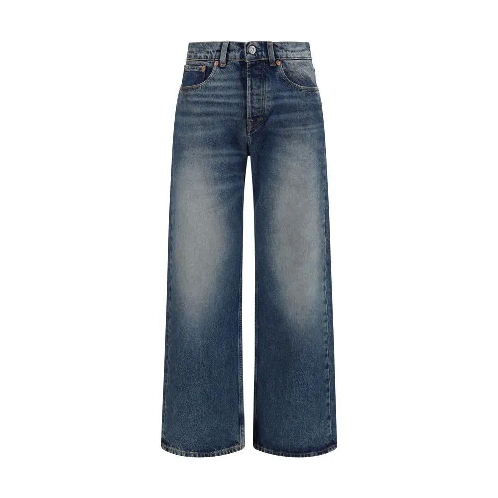 Our Legacy Sample Sale | Our Legacy Blue Cotton Relaxed Fit Jeans - | Designer outlet