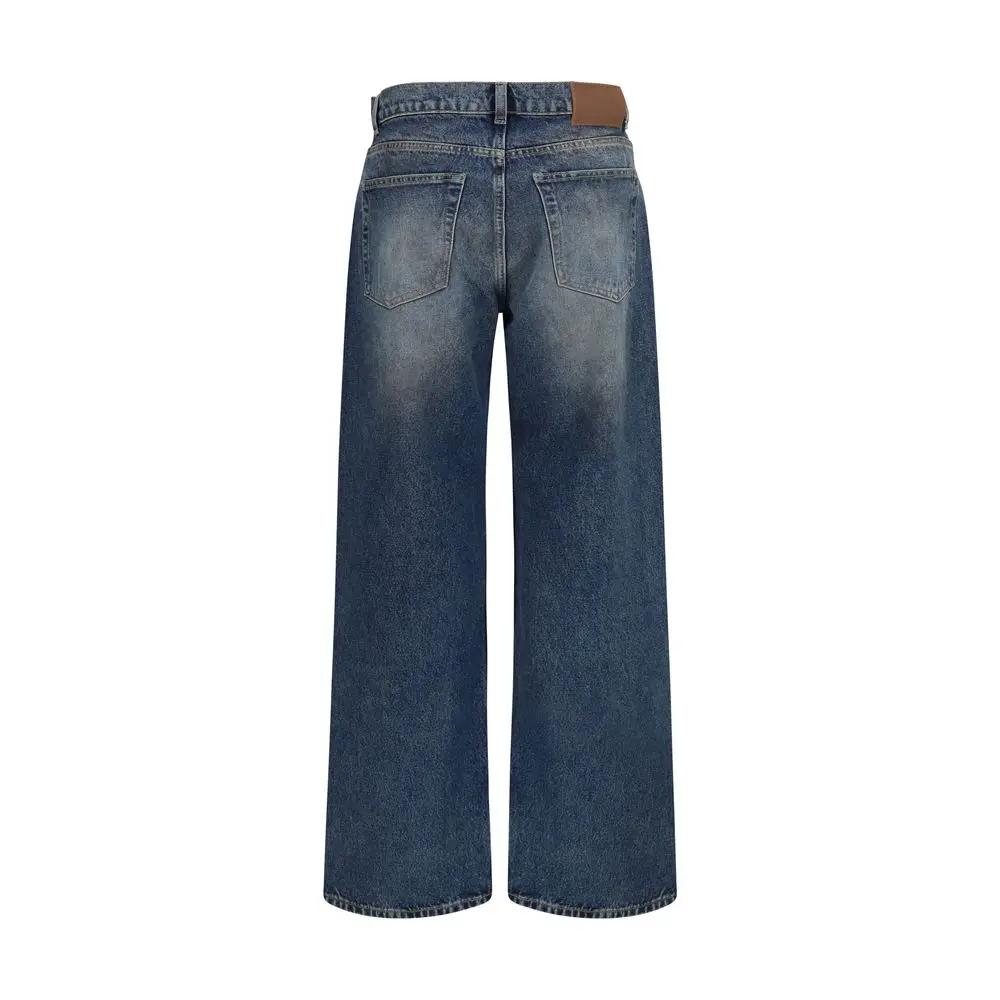 Our Legacy Sample Sale | Our Legacy Blue Cotton Relaxed Fit Jeans - | Designer outlet