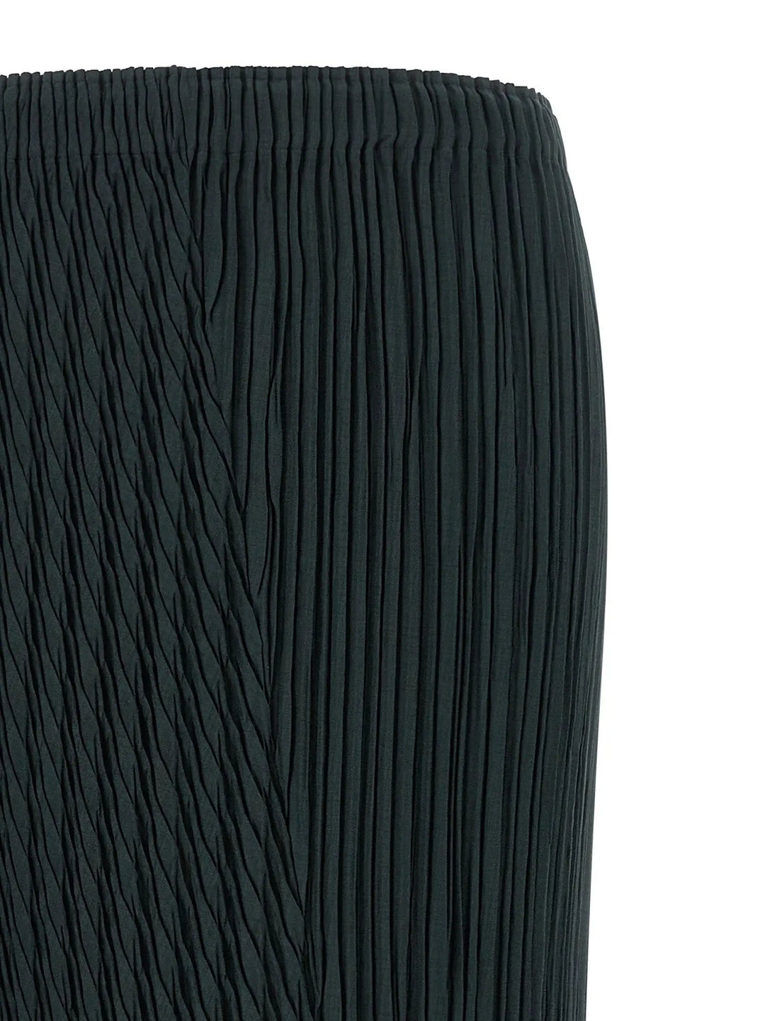Issey Miyake Sample Sale | Issey Miyake Blue Polyester Midi Skirt - | Designer outlet