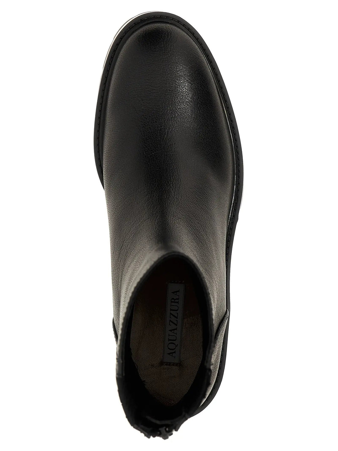 Aquazzura Sample Sale | Aquazzura Black Calfskin Ankle Boots - | Designer outlet