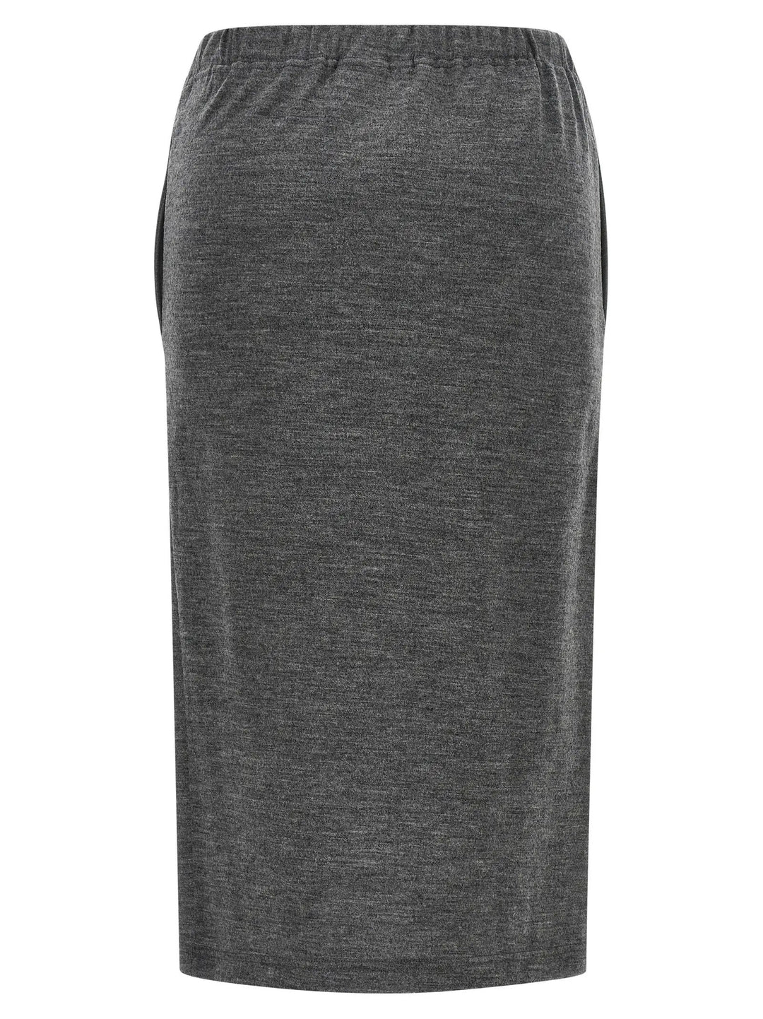 Junya Watanabe Sample Sale | Junya Watanabe Gray Wool Midi Skirt - | Designer outlet