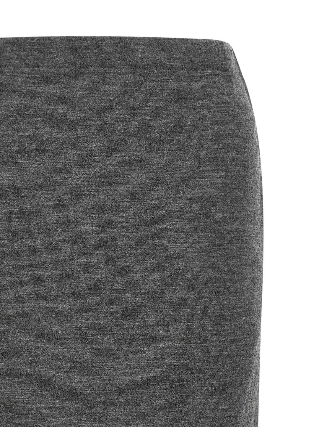 Junya Watanabe Sample Sale | Junya Watanabe Gray Wool Midi Skirt - | Designer outlet