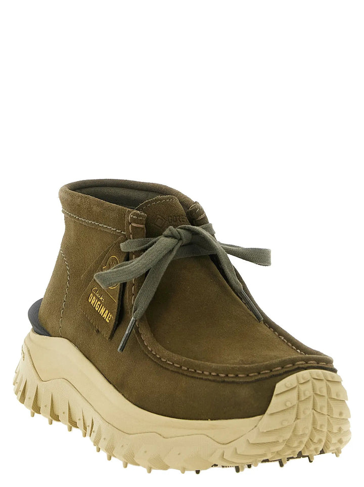 Moncler Sample Sale | Moncler Bicolor Leather Ankle Boots - | Designer outlet