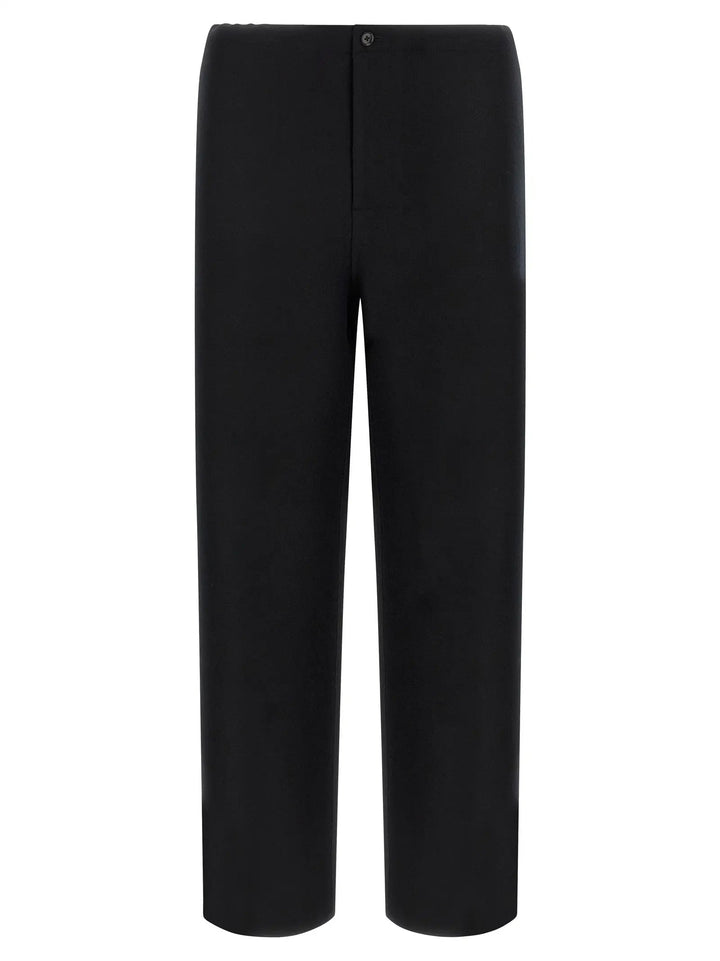 Extreme Cashmere Sample Sale | Extreme Cashmere Black Cashmere Casual Pants - | Designer outlet