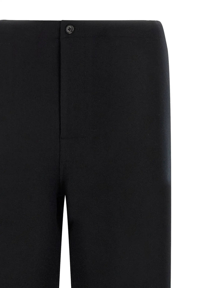 Extreme Cashmere Sample Sale | Extreme Cashmere Black Cashmere Casual Pants - | Designer outlet