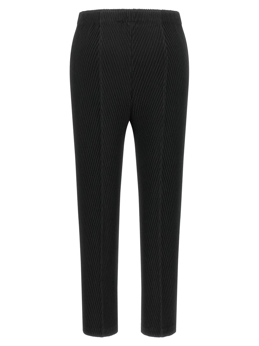 Issey Miyake Sample Sale | Issey Miyake Black Polyester Cropped Pants - | Designer outlet