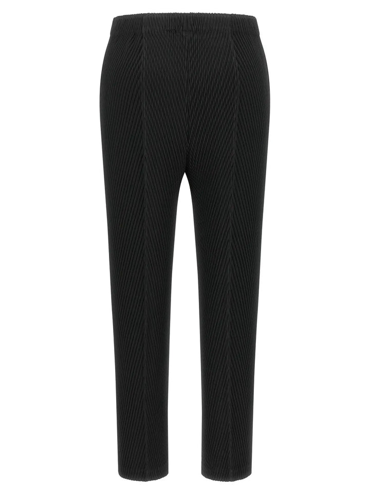 Issey Miyake Sample Sale | Issey Miyake Black Polyester Cropped Pants - | Designer outlet