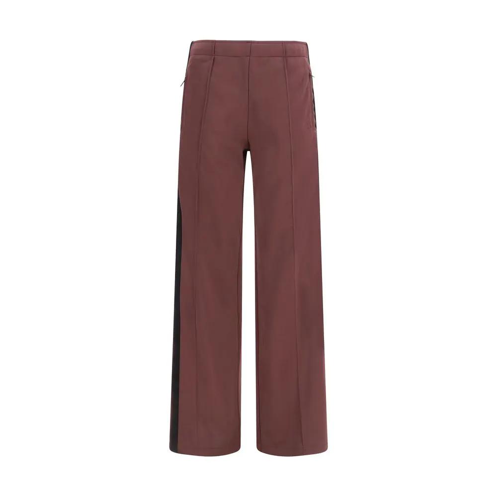 Courrèges Sample Sale | Courrèges Bordeaux Polyester Athletic Pants - | Designer outlet